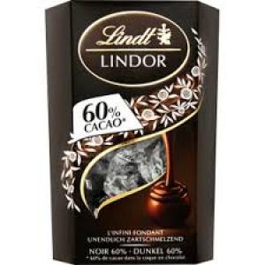 Шоколадови бонбони Lindt Lindor Тъмен шоколад