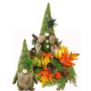 Двойка горски гномчета в аранжировка за Хелоуин