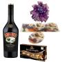 Комплект за сервиране от 4 части Лавандула, вино и бонбони