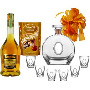 Brandy service in a luxury gift set