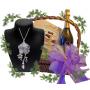 Pinctada Necklace in Gift Basket Pinctada Necklace in Gift Basket