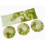4-piece sushi serving set - Green Orchid