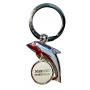 Dolphin key ring made of metal