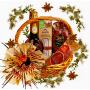 Sausages and Wine Gift Basket