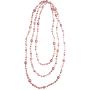 Asymmetric freshwater pearl necklace - Extra Long 