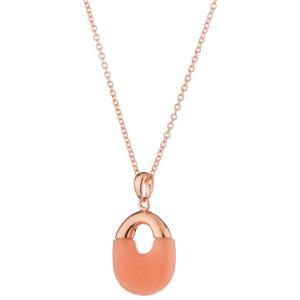 Колие от полускъпоценен флуоресцентен камък