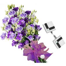 Клаудия # 8 - Silver Flame аксесоари за мъж и цветя