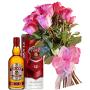 Букет от рози и уиски Chivas – наистина нещо специално!