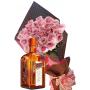 Накарай я да се усмихне – Букет розови рози и Cointreau! Накарай я да се усмихне – Букет розови рози и Cointreau!